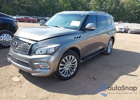 2016 Infiniti Qx80 from USA, damaged, VIN JN8AZ2NF7G9613794